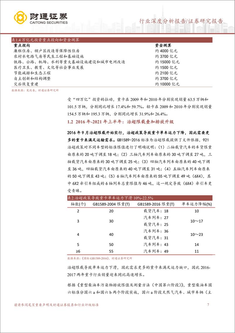 《汽车行业深度分析报告：卡车需求开启新一轮向上周期，卡车需求触底回升，客车需求企稳-20230118-财通证券-30页》 - 第8页预览图