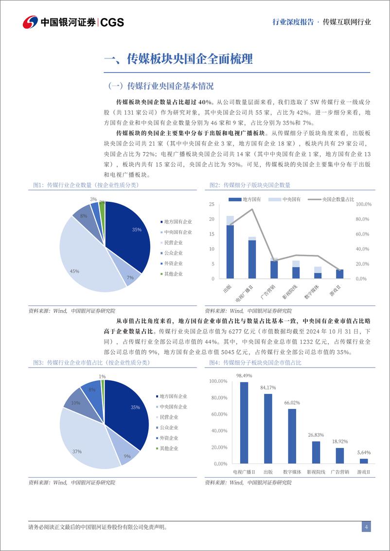 《传媒互联网行业央国企引领专题(传媒互联网篇)：创新赋能，变革焕新-241115-银河证券-28页》 - 第4页预览图