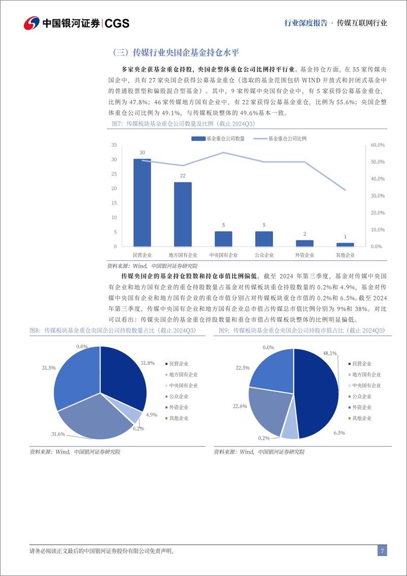 《传媒互联网行业央国企引领专题(传媒互联网篇)：创新赋能，变革焕新-241115-银河证券-28页》 - 第7页预览图