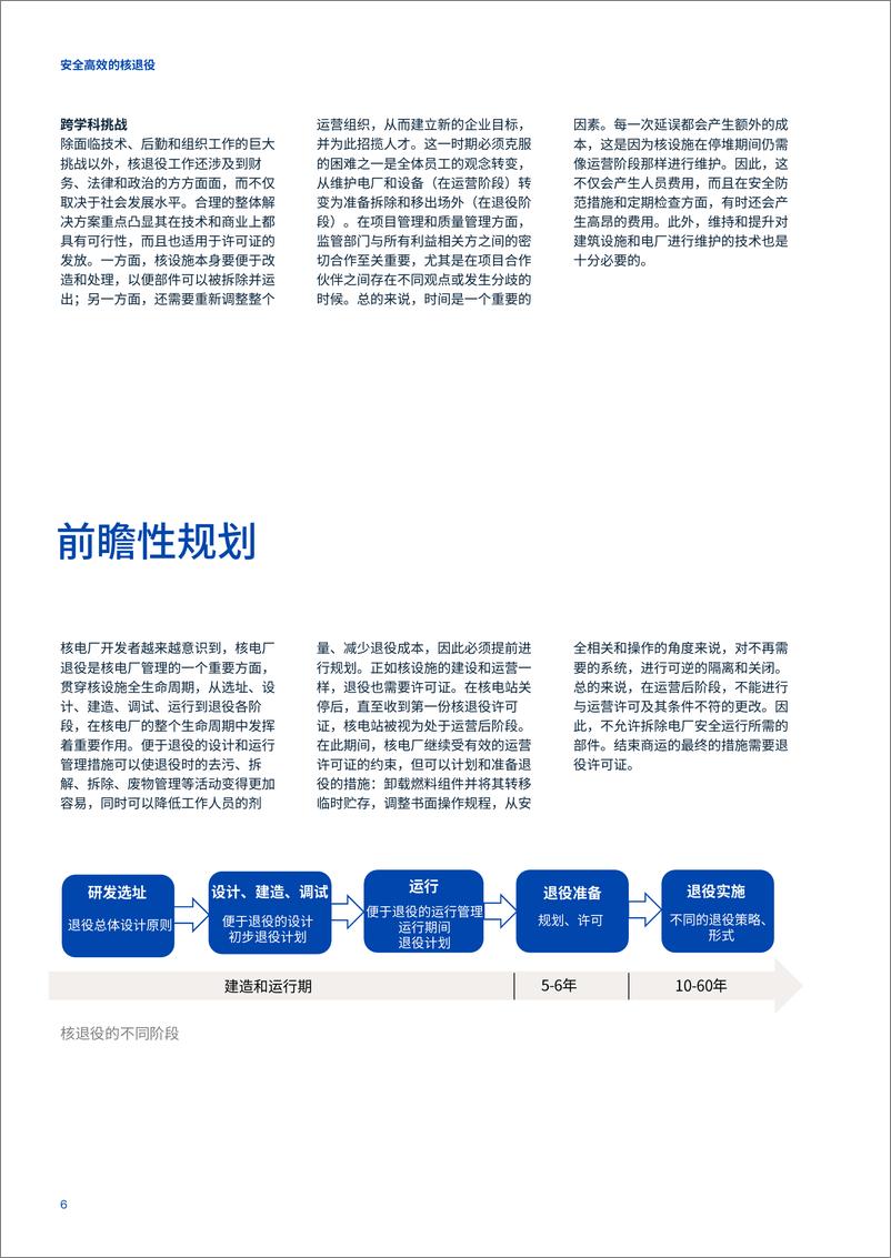 《2024年核电站退役白皮书-安全高效的核退役专有技术_安全要求与实践》 - 第6页预览图