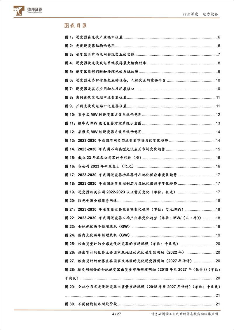 《电力设备行业逆变器：与光伏展翼，同储能齐飞-240829-德邦证券-27页》 - 第4页预览图