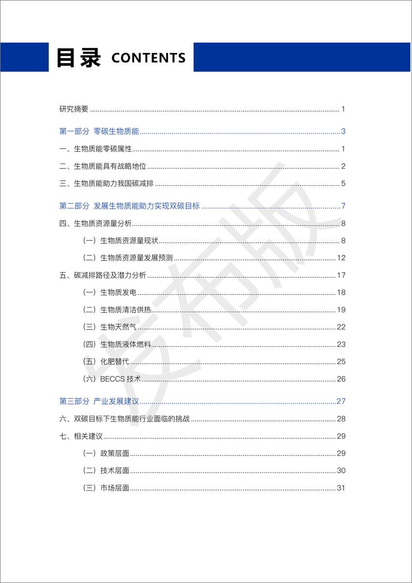 《零碳生物质能潜力蓝皮书》 - 第2页预览图