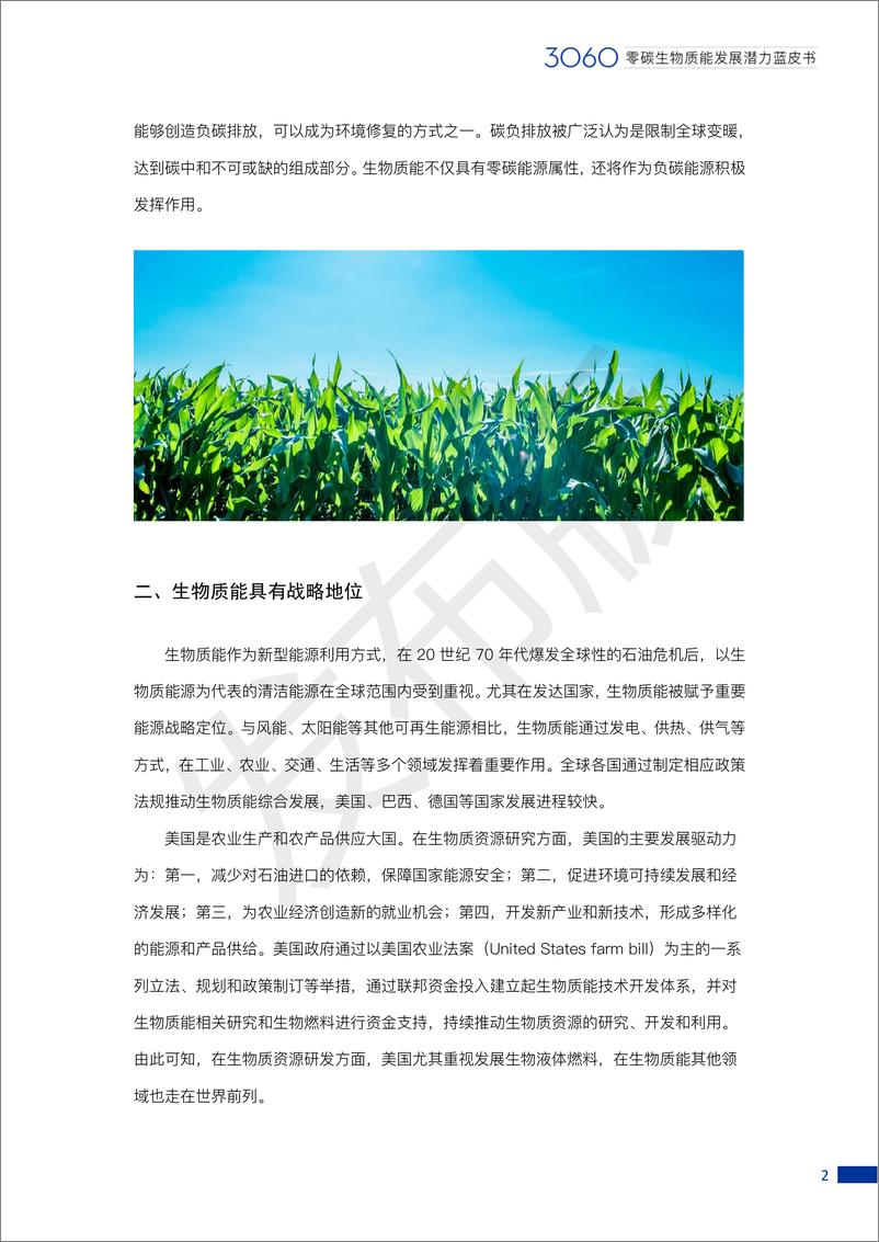 《零碳生物质能潜力蓝皮书》 - 第7页预览图