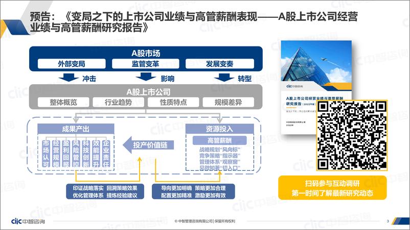 《中智咨询2022年上市公司经营业绩与高管薪酬研究报告精华版-29页》 - 第3页预览图