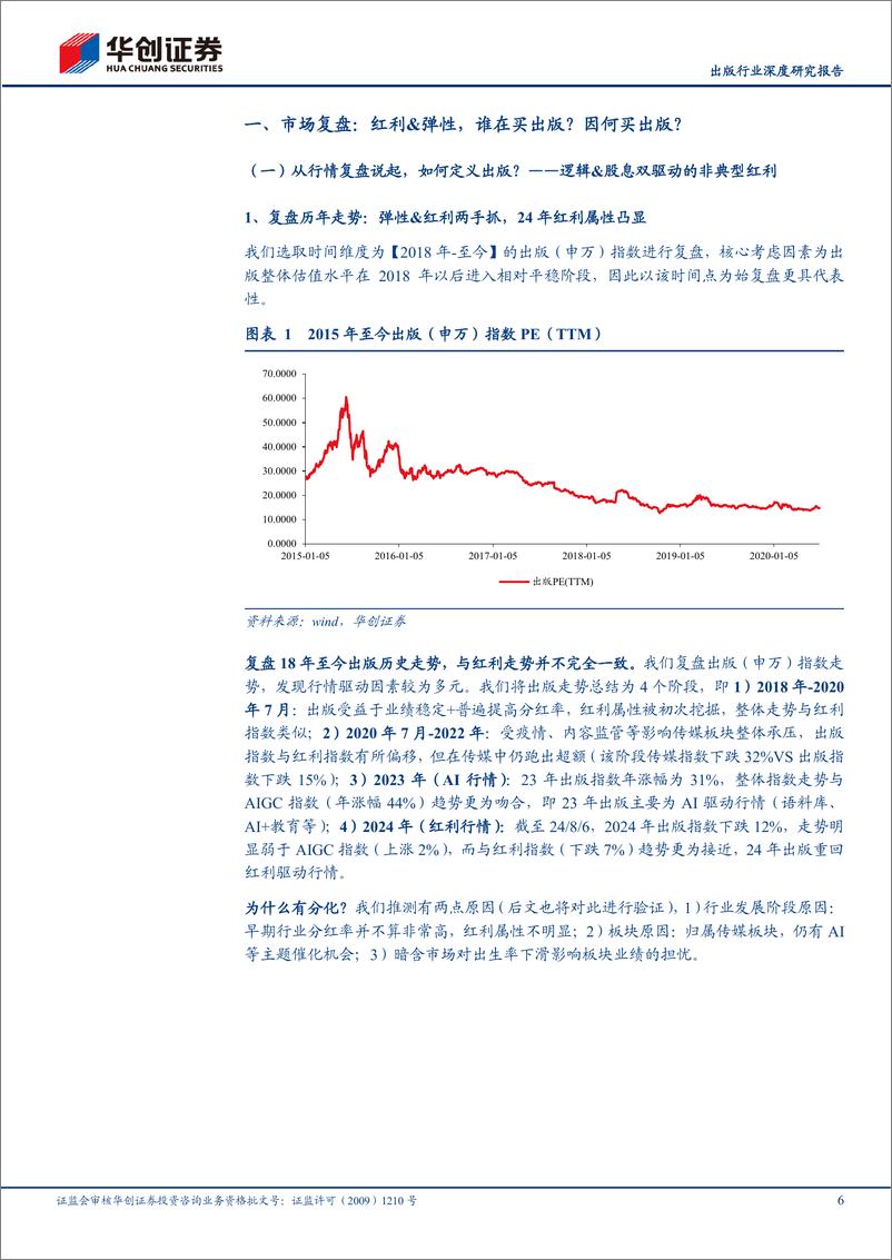 《出版行业深度研究报告-出版系列之红利篇：从筹码结构、商业模式、股息率估值视角看传媒稀缺红利-240808-华创证券-30页》 - 第6页预览图