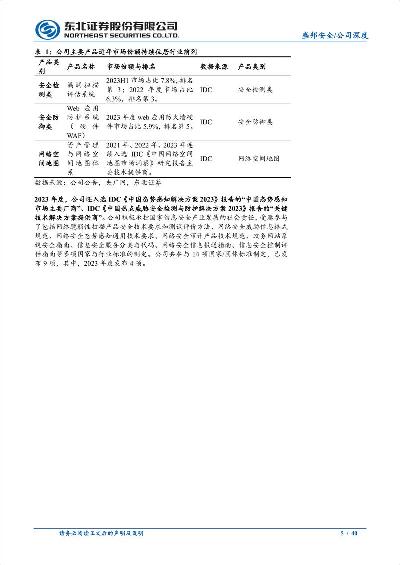 《盛邦安全(688651)网络空间地图领军者，铸造卫星互联网安全第三增长极-241108-东北证券-40页》 - 第5页预览图