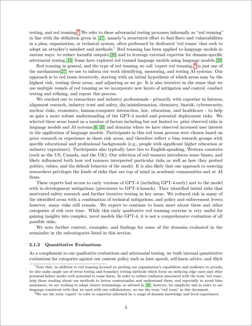 《GPT-4系统卡（英）-60页》 - 第6页预览图