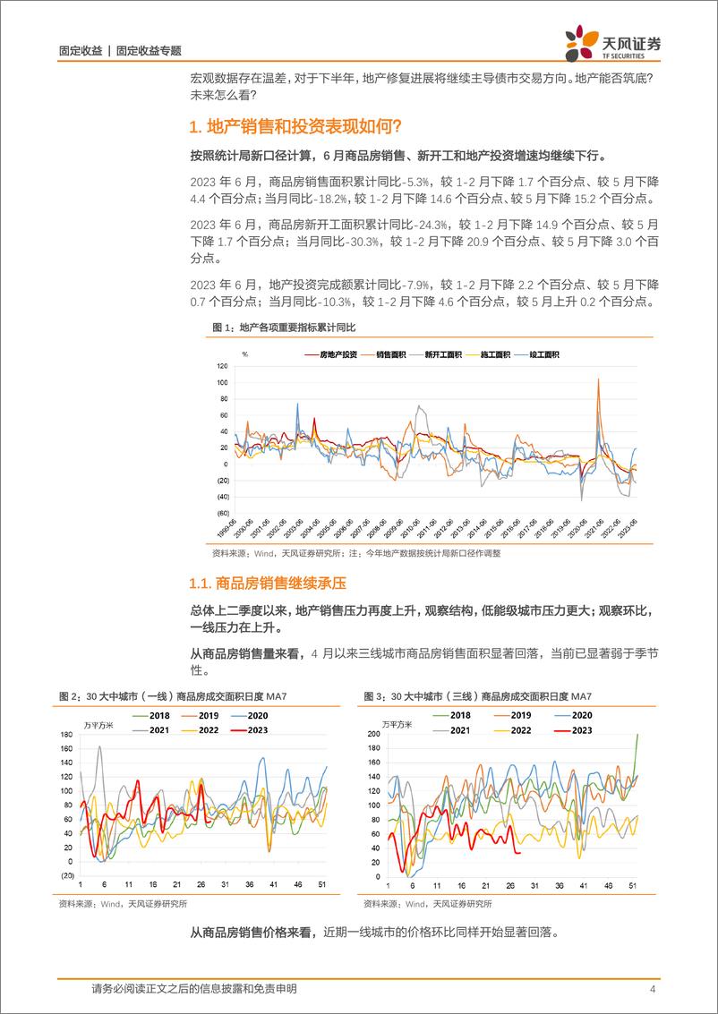 《固定收益专题：下半年地产怎么看？-20230718-天风证券-20页》 - 第5页预览图