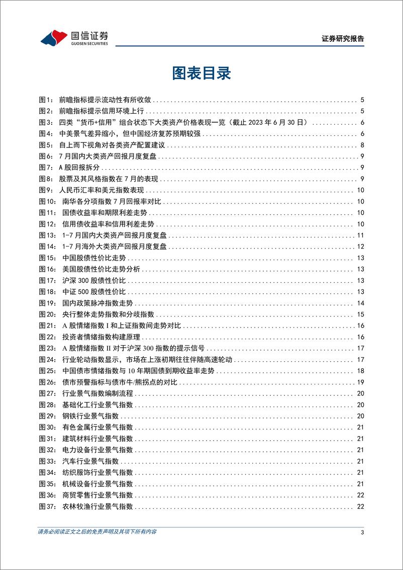 《策略月报：宽信用预期形成，成长再迎升势-20230804-国信证券-29页》 - 第4页预览图