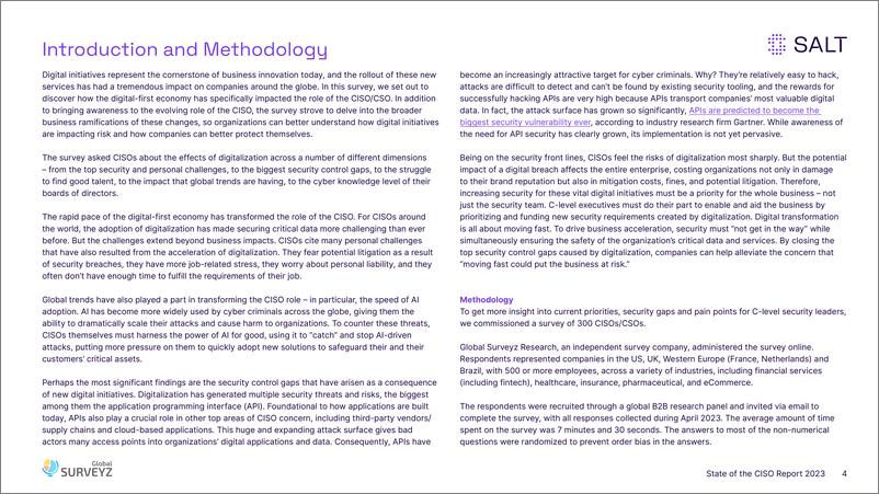 《2023 CISO现状报告-23页》 - 第5页预览图