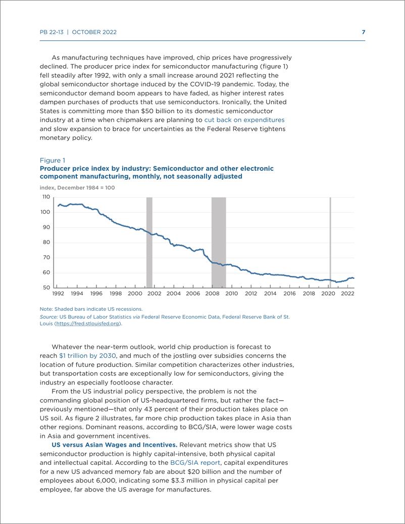 彼得森经济研究所-《芯片法案》将刺激美国生产，但不会阻止中国（英） - 第7页预览图