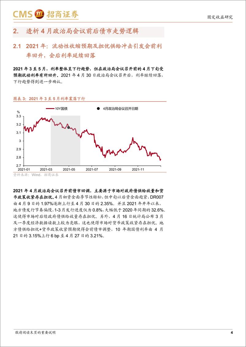 《4月政治局会议前后债市走势复盘-240425-招商证券-11页》 - 第4页预览图