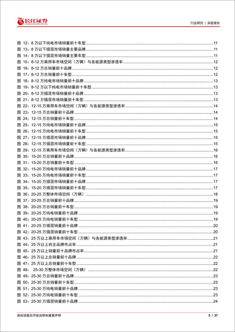 《汽车与汽车零部件行业深度报告：从新车规划看2025年市场增长动能-241222-长江证券-37页》 - 第5页预览图