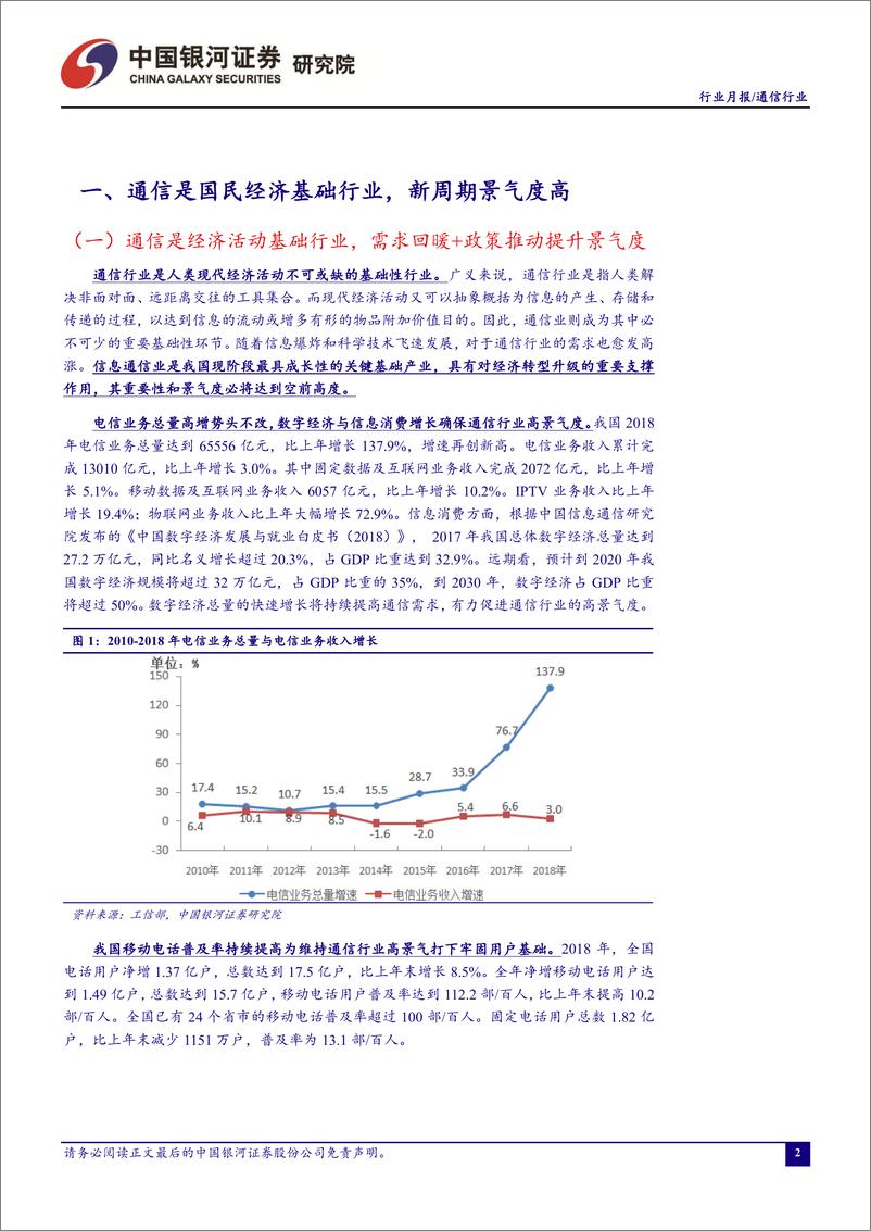 《通信行业9月动态报告：联通电信合建无线接入网或加快5G应用推进-20190927-银河证券-33页》 - 第4页预览图