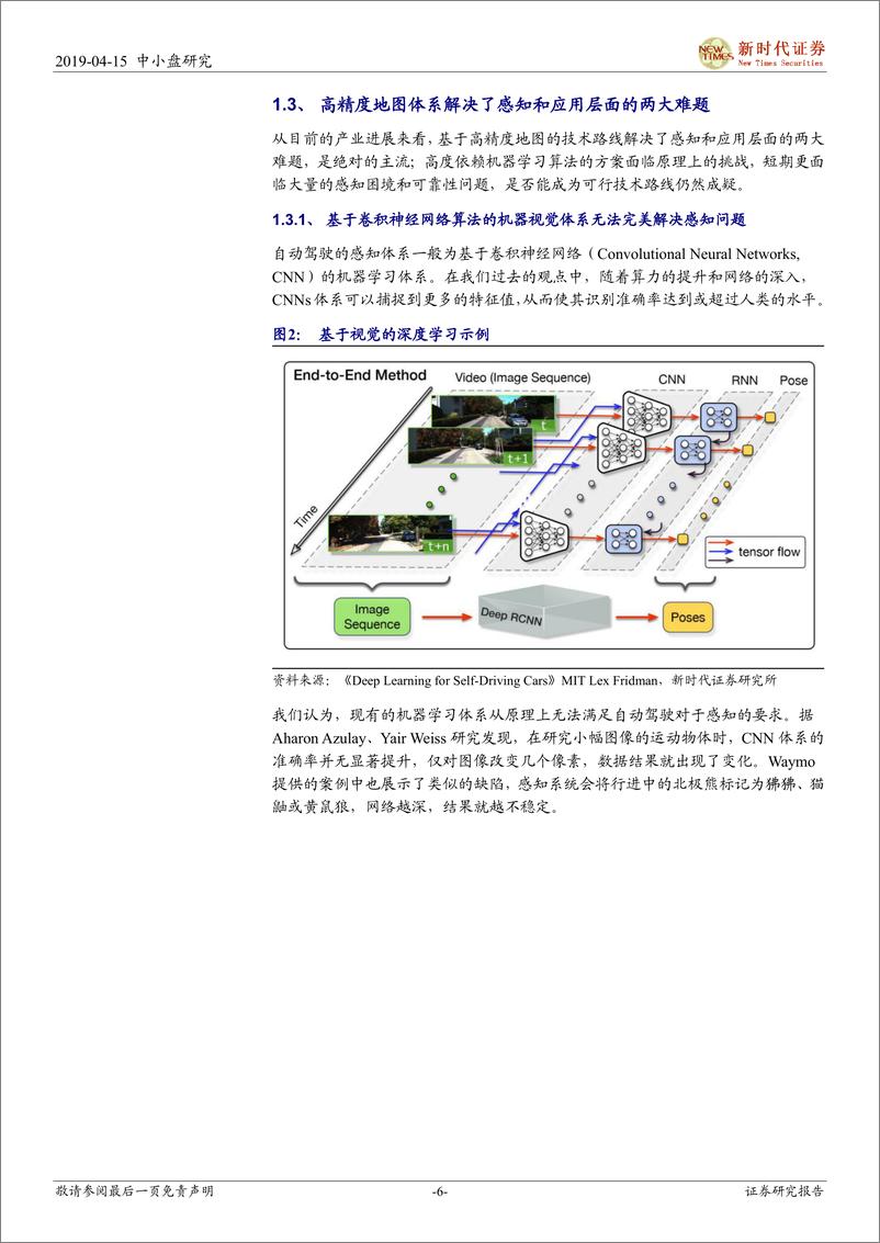 《中小盘伐谋主题自动驾驶专题系列之四：自动驾驶高精度定位，确定性和价值量仍被低估的价值洼地-20190415-新时代证券-26页》 - 第7页预览图