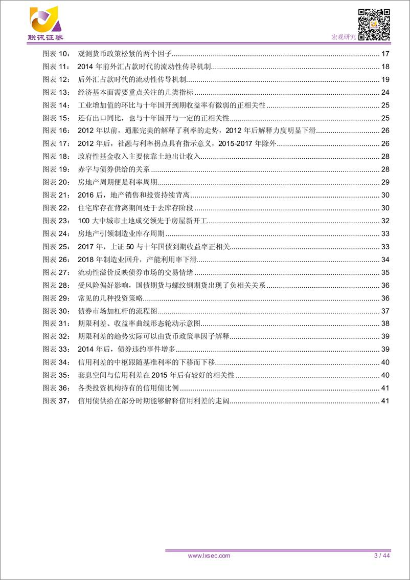 《宏观专题研究：固定收益投研框架-20190520-联讯证券-44页》 - 第4页预览图