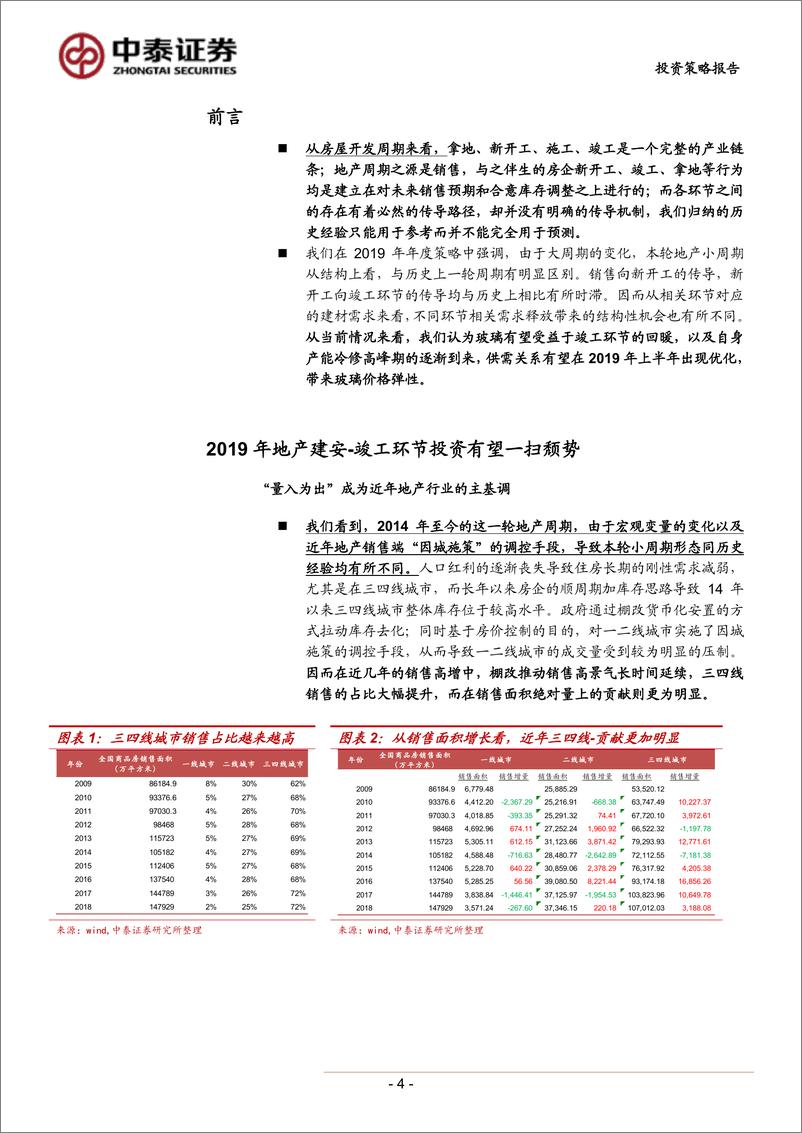 《建筑材料行业：竣工“姗姗来迟”，玻璃或迎“暖春”-20190211-中泰证券-16页》 - 第5页预览图