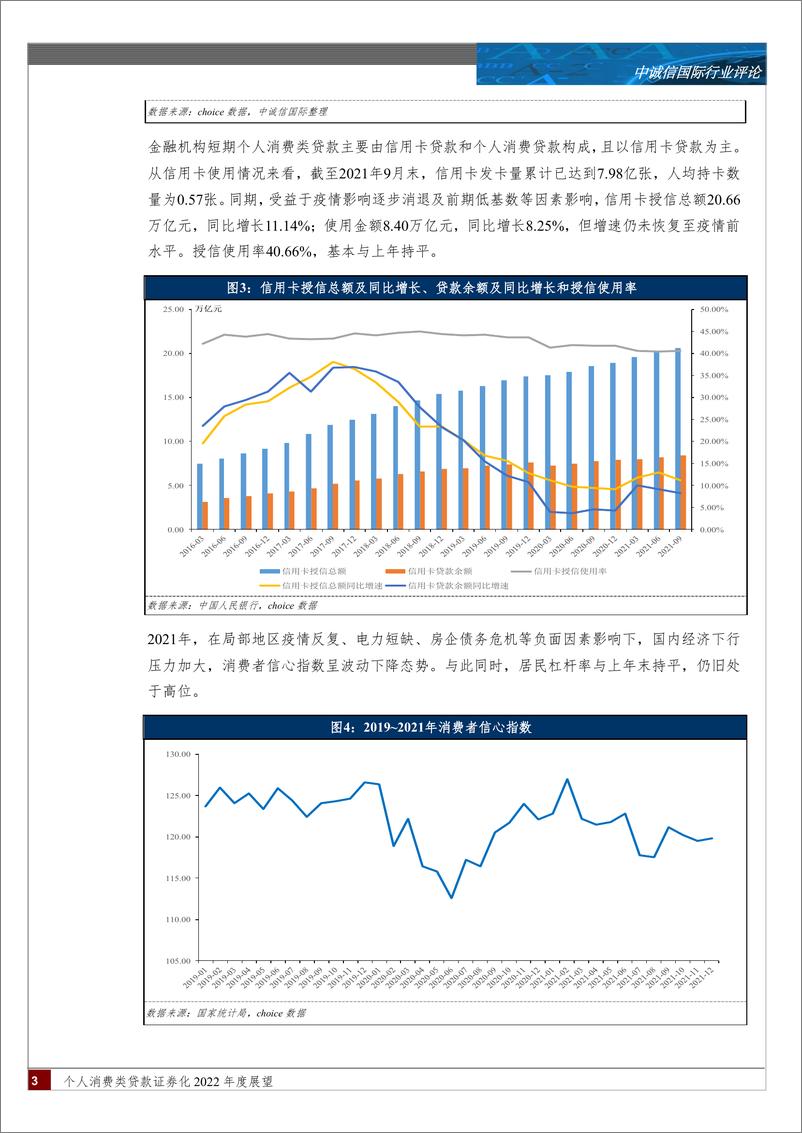 《金融行业个人消费类贷款证券化2022年度展望：个人消费类贷款ABS产品发行规模企稳回升，后疫情时代产品表现或将进一步分化-20220317-中诚信国际-19页》 - 第4页预览图