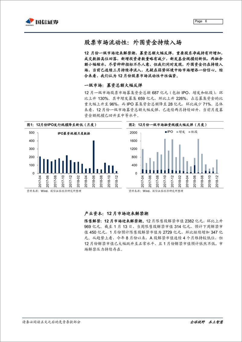 《全市场流动性分析专题：外围资金持续入场，社融数据未见好转-20190121-国信证券-28页》 - 第7页预览图