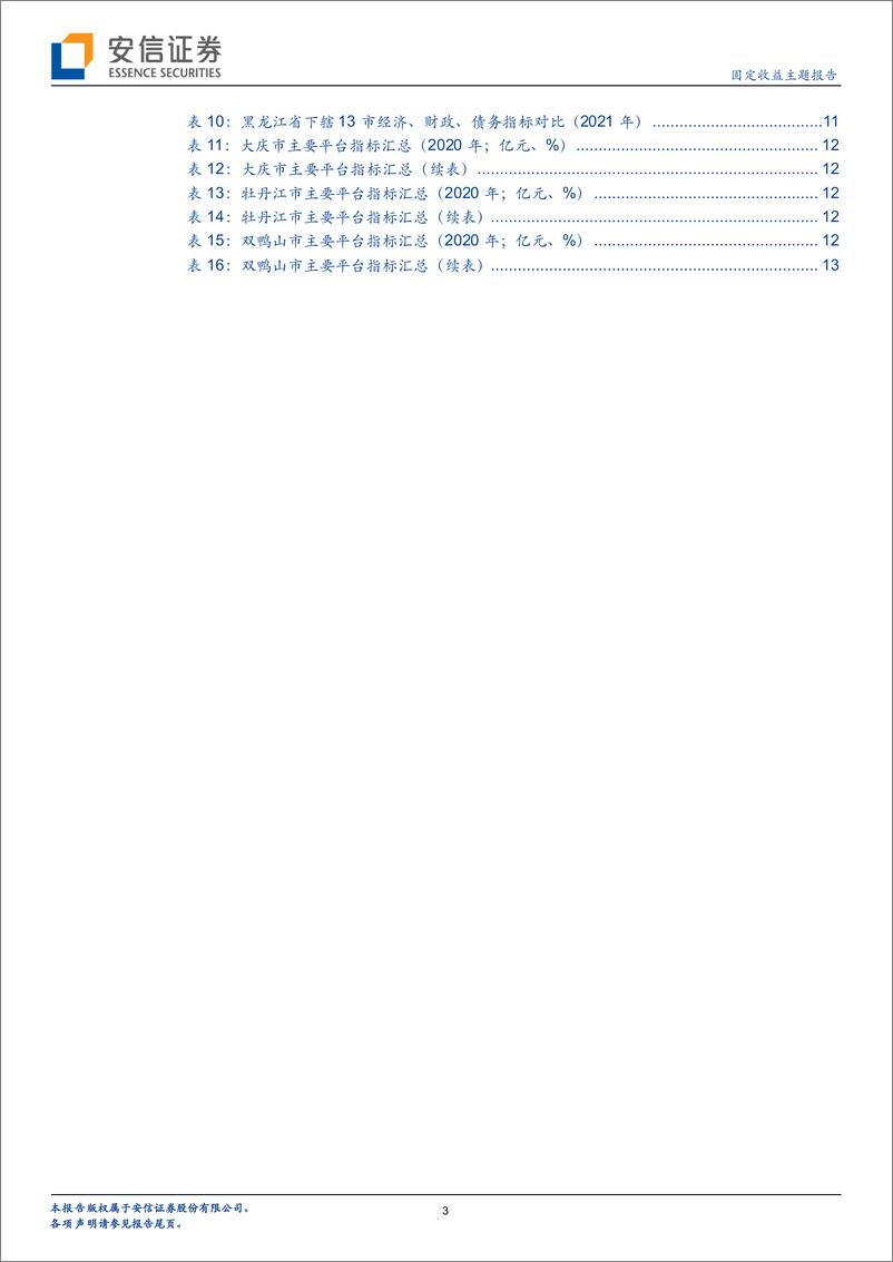 《固定收益主题报告：黑龙江城投平台梳理（下）-20220419-安信证券-15页》 - 第4页预览图