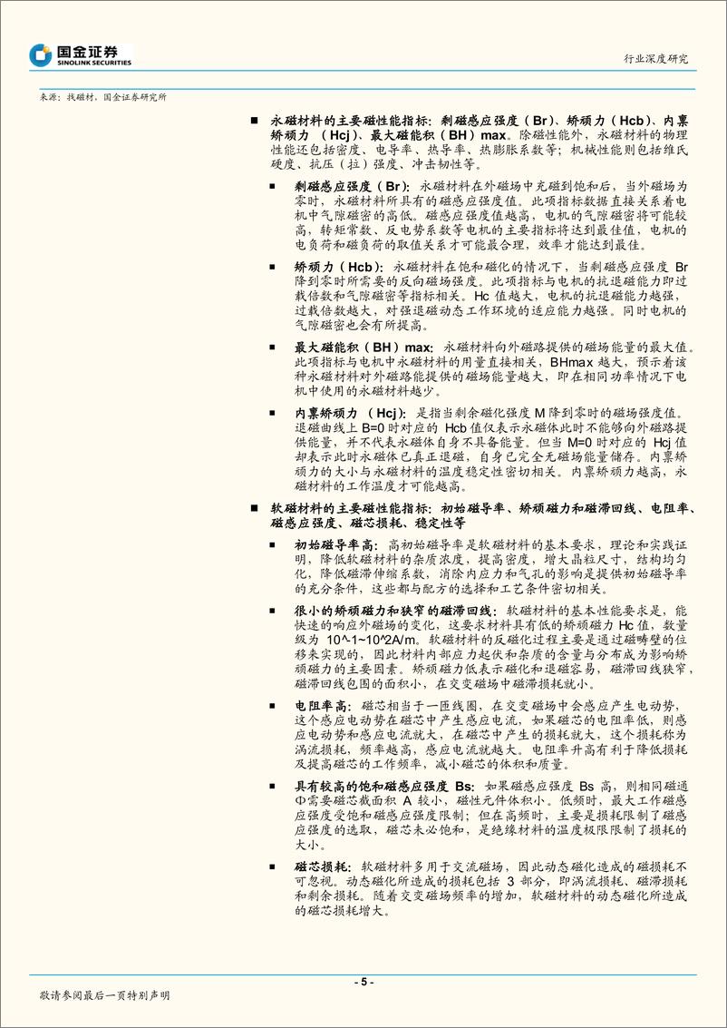 《金属材料行业：磁材系列深度（一），磁材行业研究框架-20220328-国金证券-33页》 - 第6页预览图