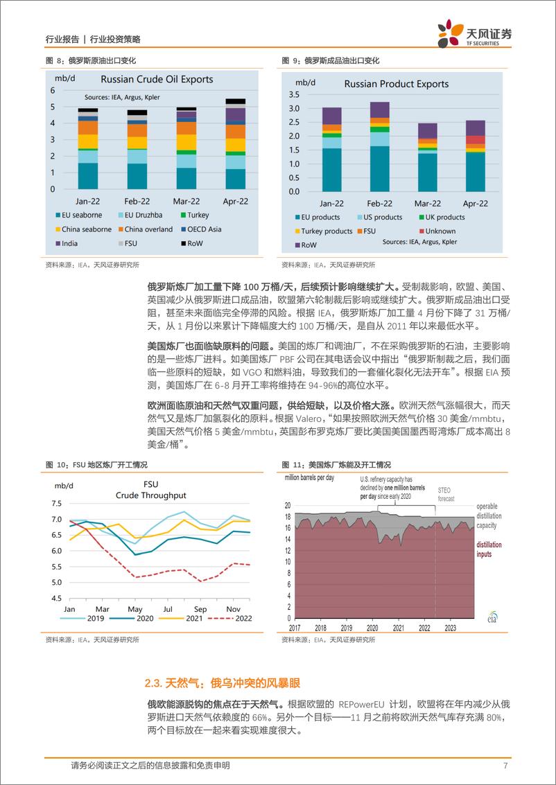 《能源开采行业：俄乌和ESG，传统能源的风暴眼-20220708-天风证券-20页》 - 第8页预览图