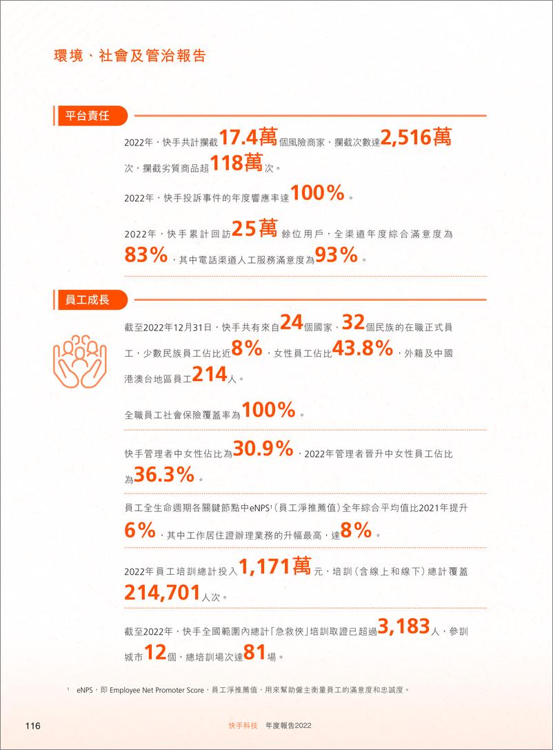 《快手2022年度环境、社会及管治ESG报告-78页》 - 第5页预览图