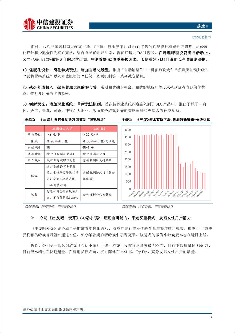 《游戏行业：2024新游“百花齐放”，A股公司产品将至，底部推荐-240731-中信建投-15页》 - 第4页预览图