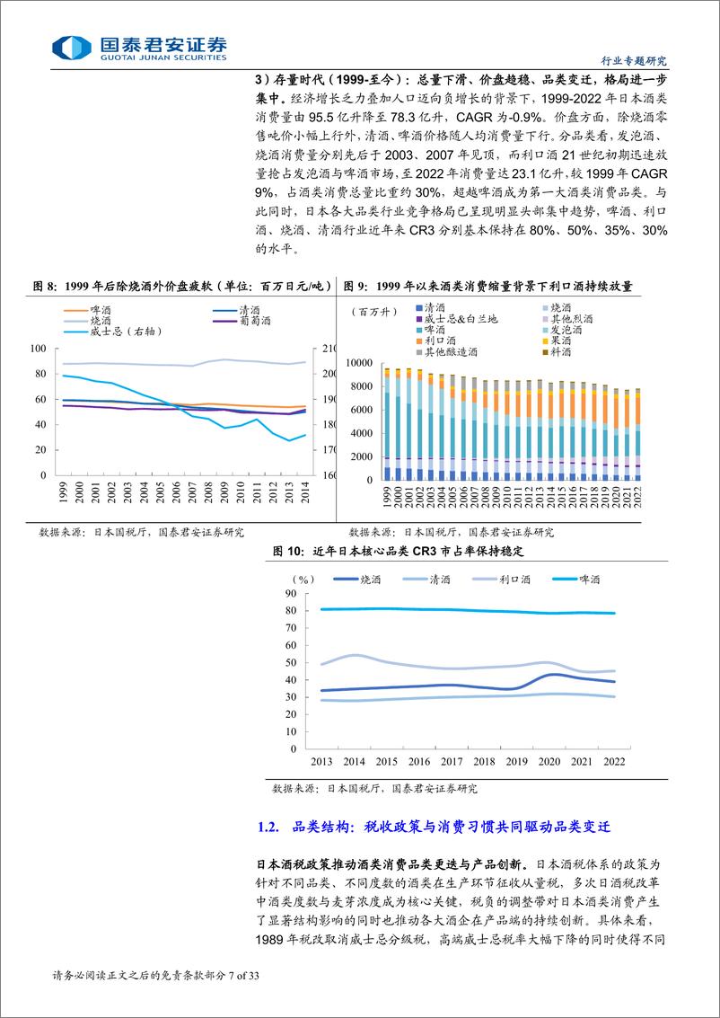 《食品饮料行业日本酒企行业报告：宝酒造，持续变革，走向世界-241118-国泰君安-33页》 - 第7页预览图