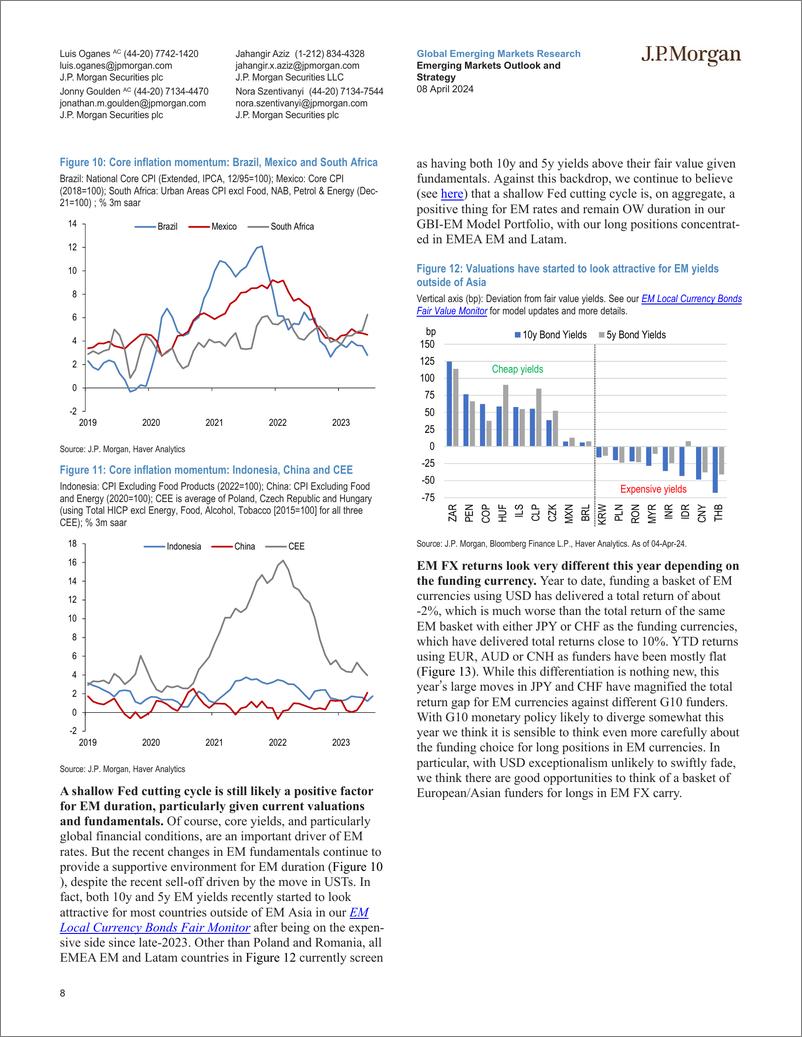 《JPMorgan Econ  FI-Emerging Markets Outlook and Strategy Broadening growth help...-107460605》 - 第8页预览图