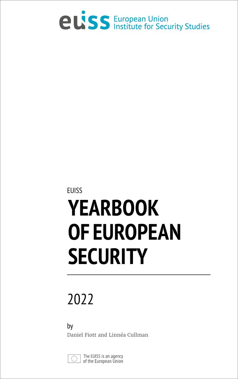 《欧洲安全研究所-2022年欧洲安全年鉴（英）-2022.12-206页》 - 第4页预览图