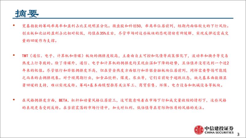 《拥挤度和筹码行业轮动策略2024年12月：宽基筹码分化，TMT拥挤-241125-中信建投-19页》 - 第3页预览图