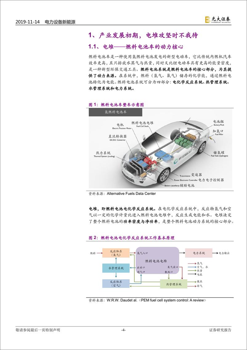 《电力设备新能源行业氢能与燃料电池产业前沿系列五：电堆，师夷长技，方可制夷-20191114-光大证券-35页》 - 第5页预览图