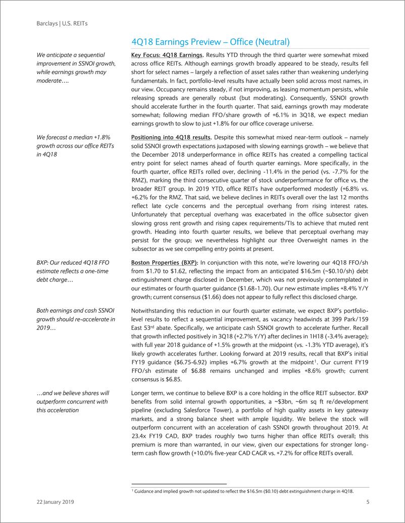 《巴克莱-美股-房地产行业-美国REITs2018年Q4盈利预览-2019.1.22-68页》 - 第6页预览图