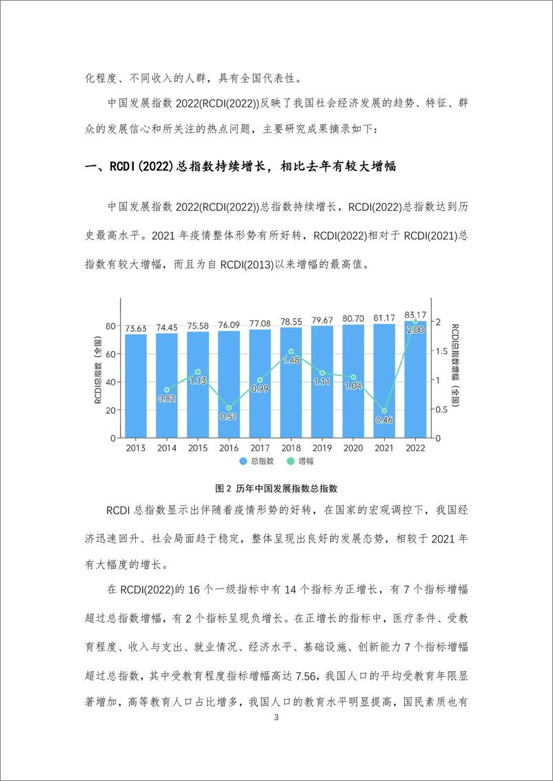 《2022年中国发展指数报告-中国人民大学-33页》 - 第4页预览图