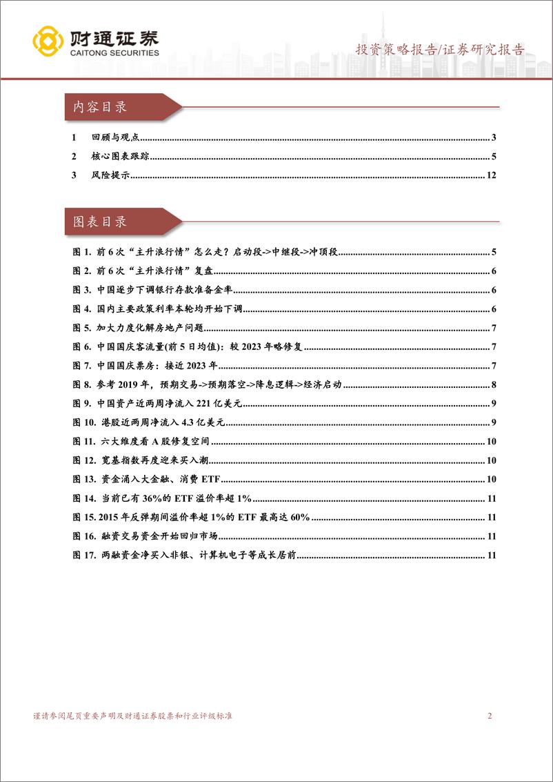 《红旗迎风展2：抓住加仓良机-241010-财通证券-13页》 - 第2页预览图