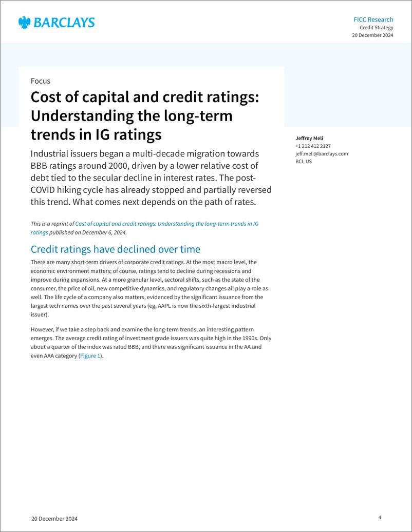 《Barclays_US_Credit_Alpha_Hawkish_tidings》 - 第4页预览图