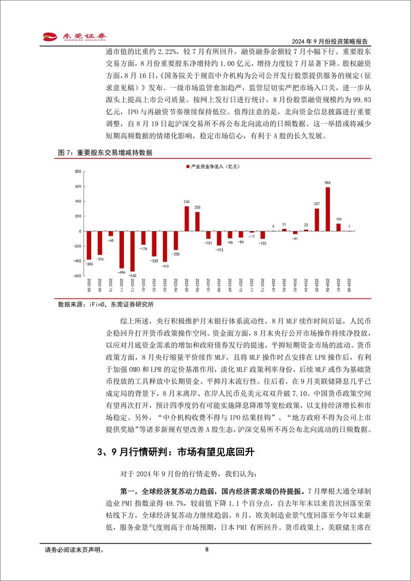 《2024年9月份投资策略报告：市场有望见底回升-240830-东莞证券-14页》 - 第8页预览图