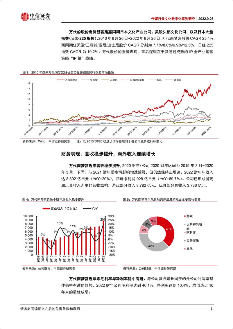 《传媒行业文化数字化系列研究：从万代南梦宫看IP全产业链运营经验-20220926-中信证券-26页》 - 第8页预览图