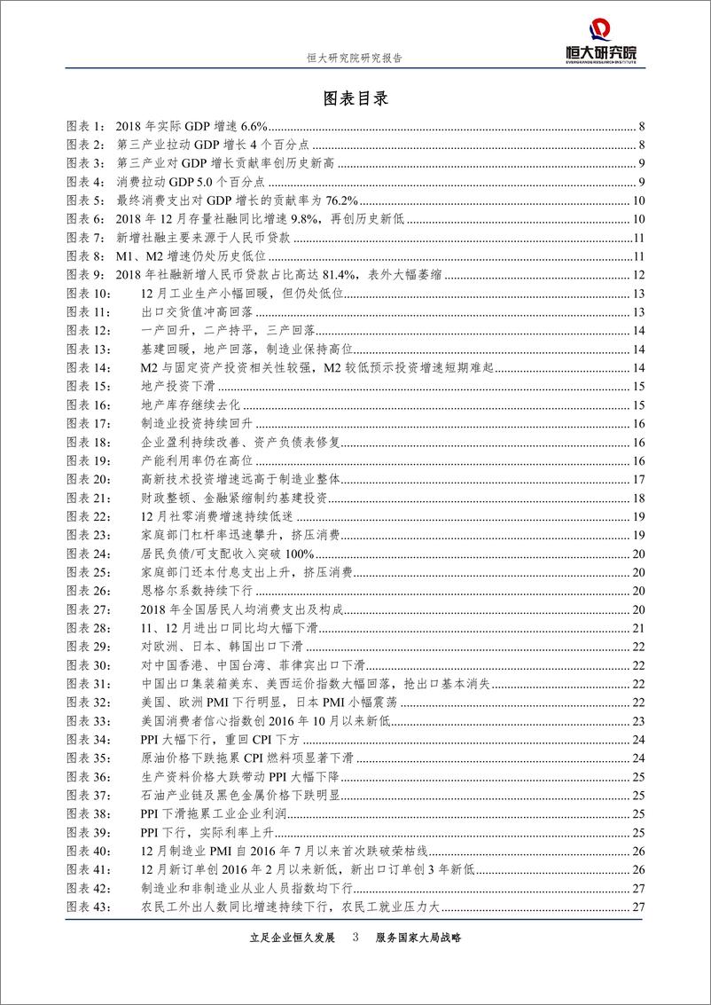 《任泽平：拯救人口危机，周期通缩，政策对冲（全面解读12月经济金融数据）-20190123-恒大研究院-30页》 - 第4页预览图