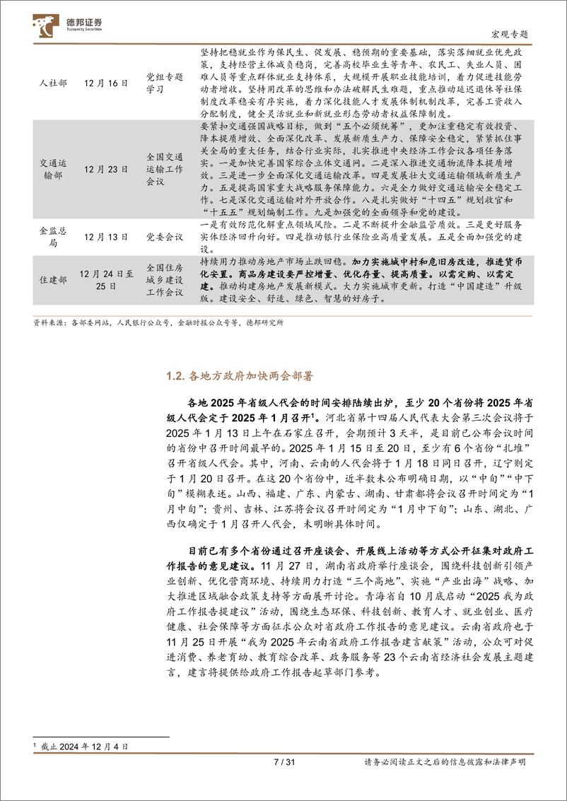 《宏观专题：岁末辞旧迎新，宏观关注什么？-250102-德邦证券-31页》 - 第7页预览图