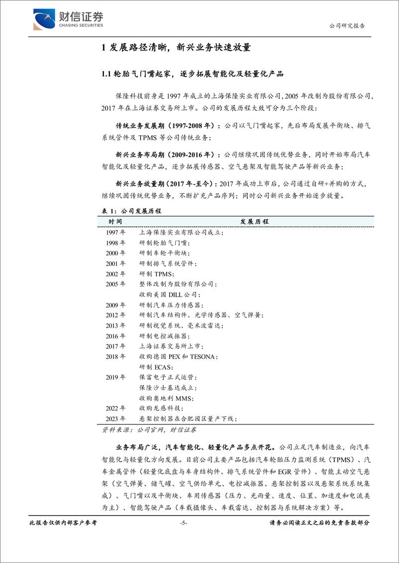 《保隆科技(603197)传统业务稳步增长，汽车智能化新业务快速放量-241217-财信证券-29页》 - 第5页预览图