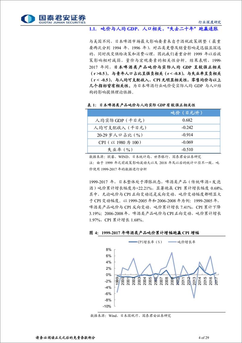 《专题系列报告之日本篇—海外复盘2：啤酒龙头穿越周期》 - 第4页预览图