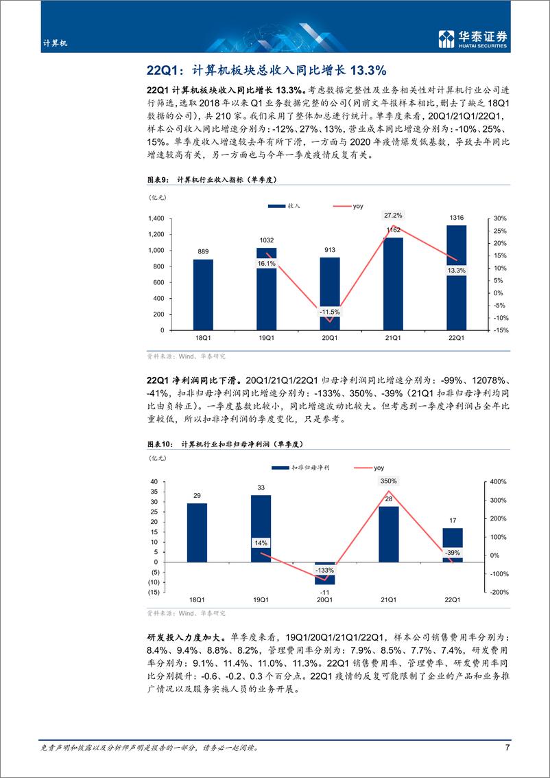 《计算机行业专题研究：2021&22Q1关注产业变革-20220504-华泰证券-49页》 - 第8页预览图