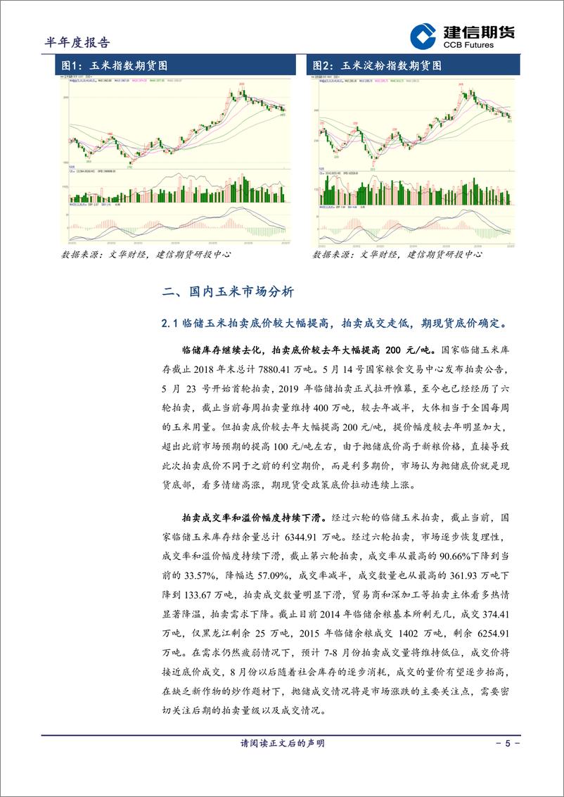 《玉米半年报-20190703-建信期货-20页》 - 第6页预览图