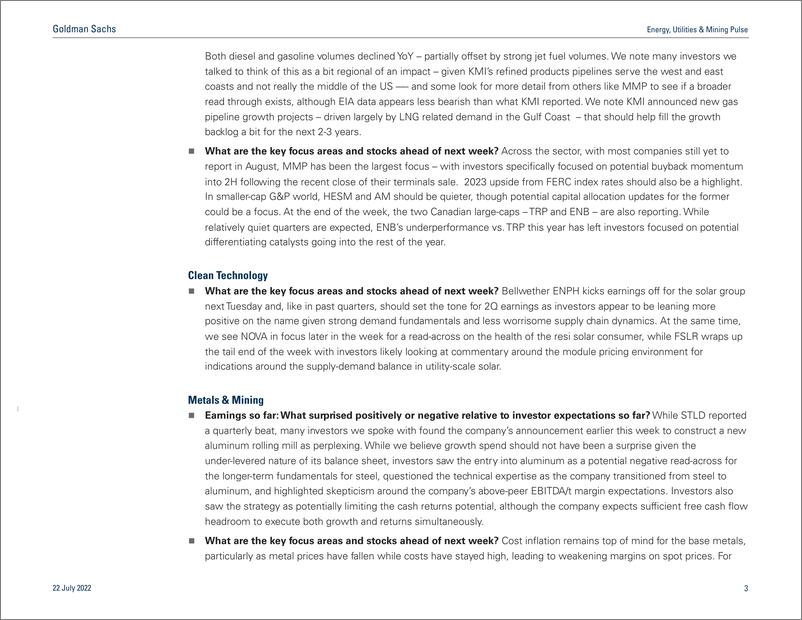 《Energy, Utilities & Mining Puls Investors Askin What Surprised During Earnings and the Growing Importance of EPS Execution(1)》 - 第4页预览图