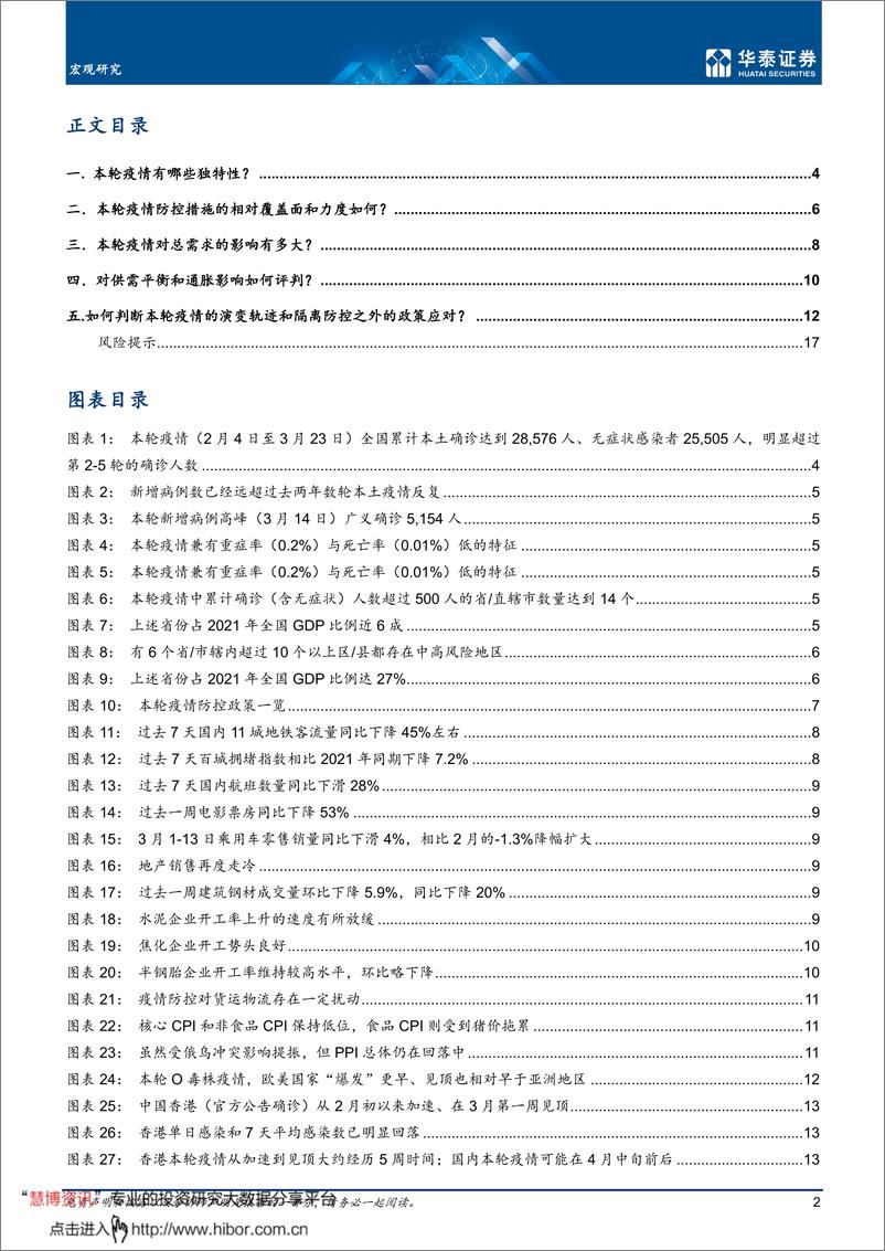 《宏观深度研究：第六轮疫情的宏观影响有何异同？-华泰证券-20220324》 - 第3页预览图