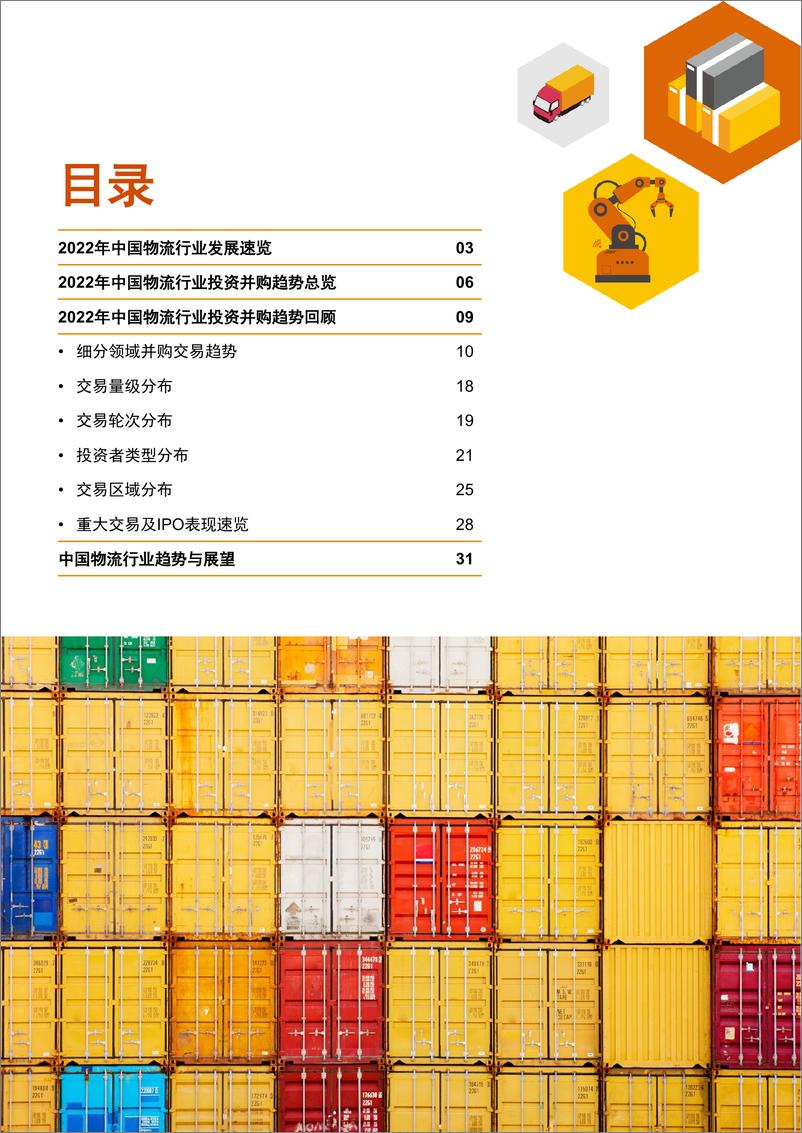 《中国物流行业并购趋势：2022年回顾及2023年展望-37页》 - 第3页预览图