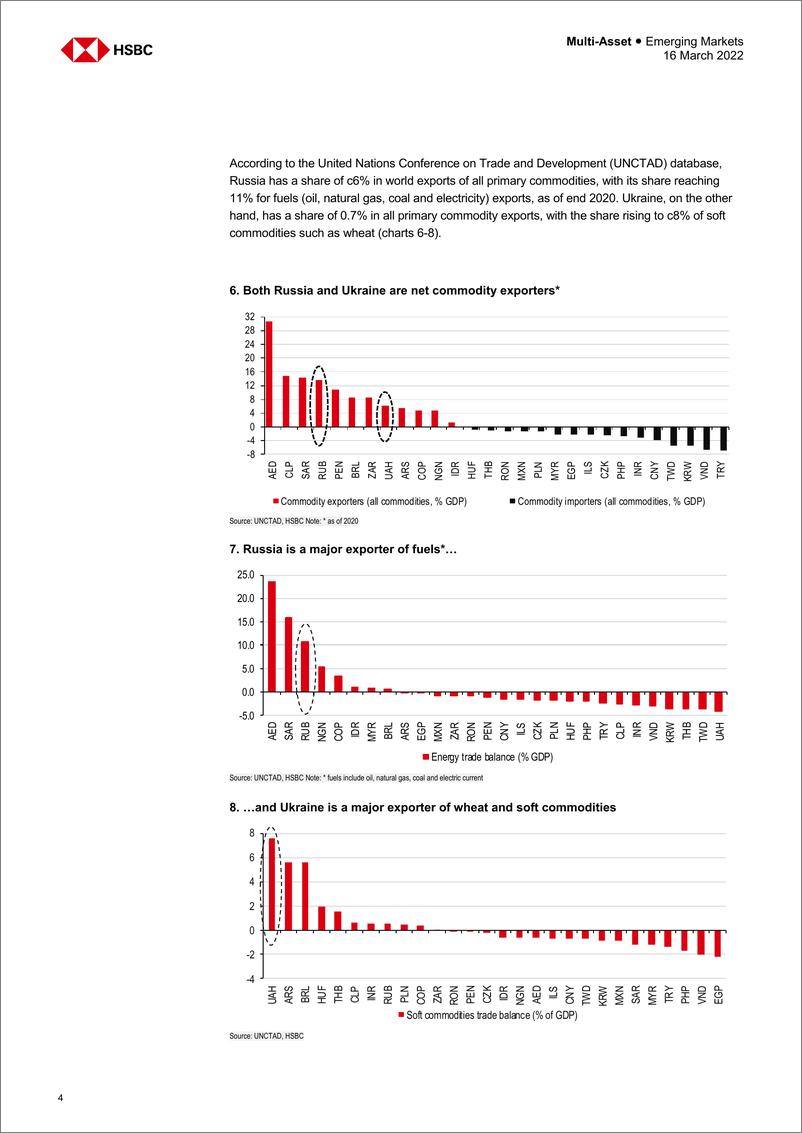 《HSBC-新兴市场投资策略-大宗商品冲击、食品通胀、俄罗斯风险敞口-2022.3.16-24页》 - 第5页预览图