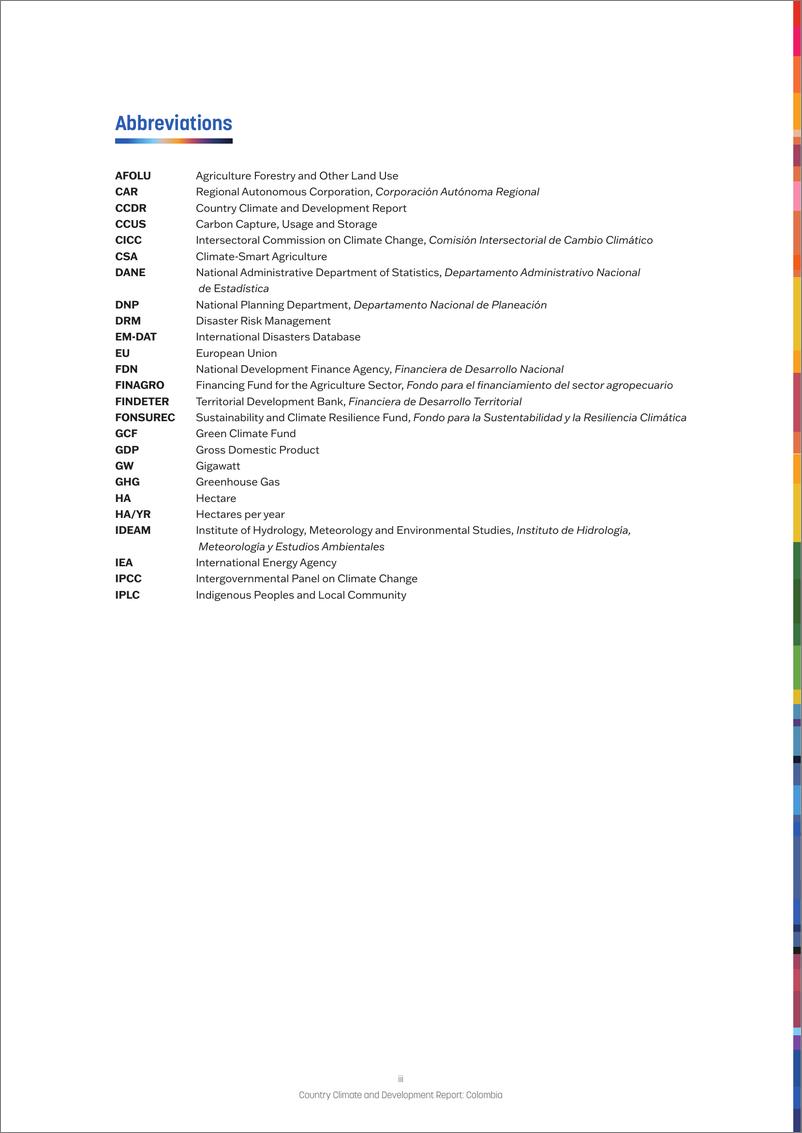 《世界银行-哥伦比亚国家气候与发展报告（英）-2023.7-89页》 - 第6页预览图